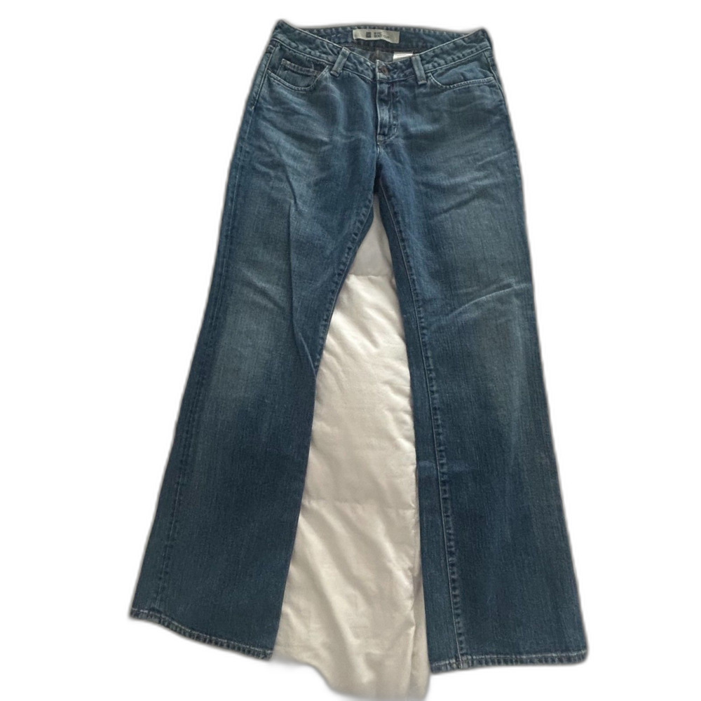 Vintage GAP Curvy Boot Cut Jeans 100% Cotton Made in USA Size 8 Reg 30x31